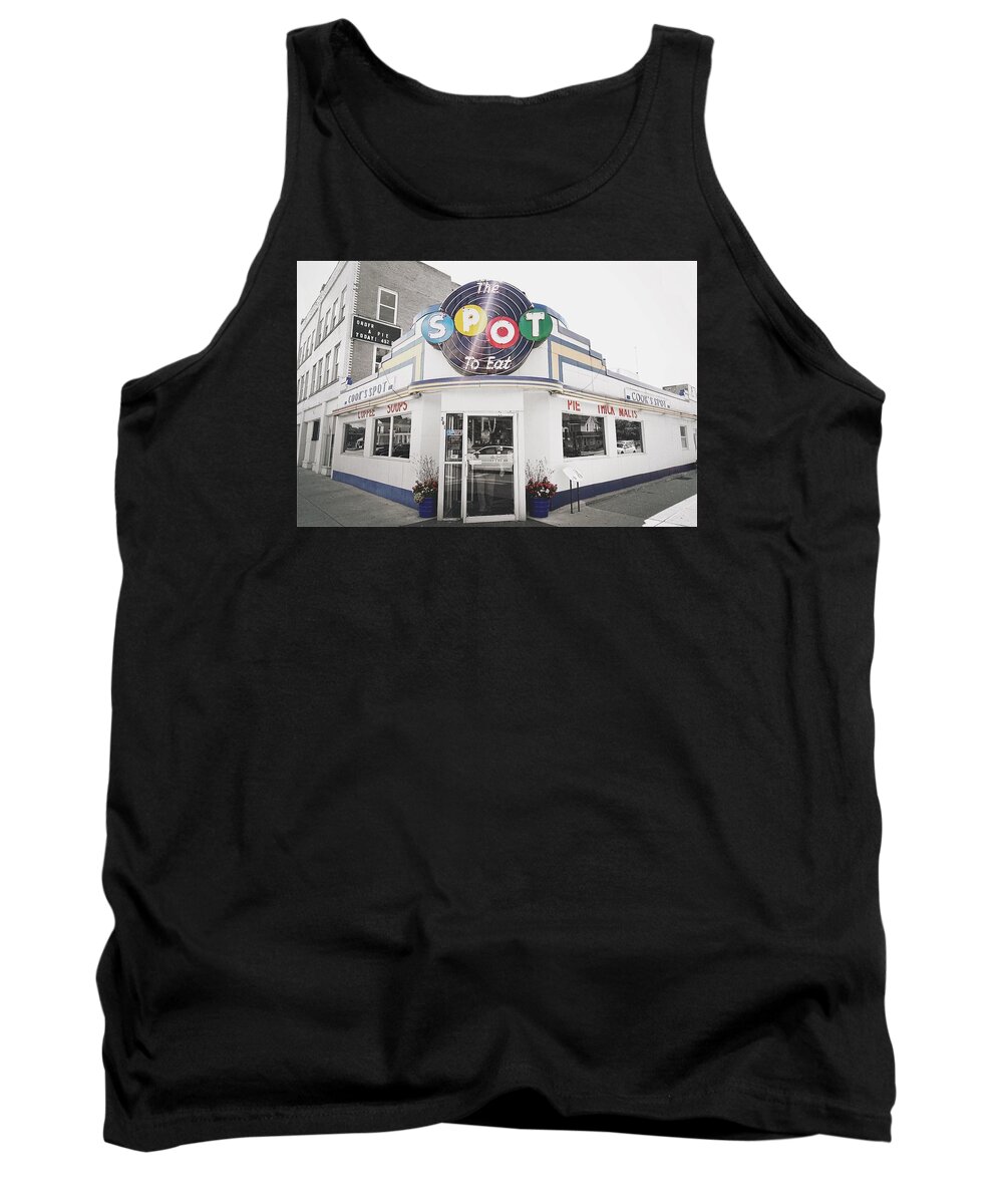 The Spot Tank Top featuring the photograph The Spot by Natasha Marco