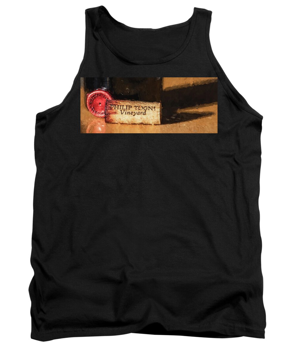 Cabernet Sauvignon Tank Top featuring the photograph Togni Wine 11 by David Letts