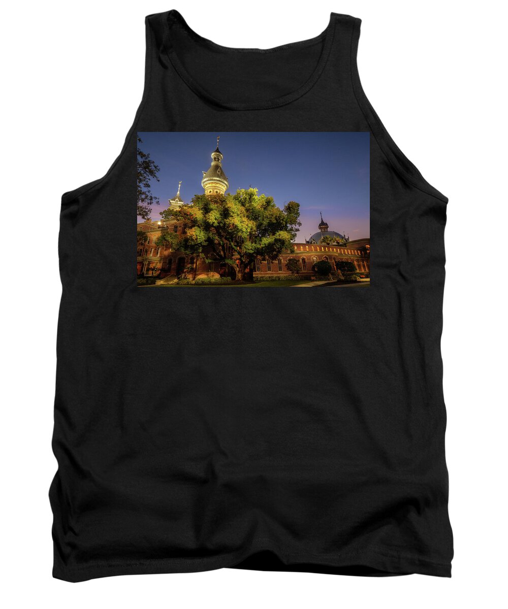 University Of Tampa Tank Top featuring the photograph University of Tampa by Al Hurley