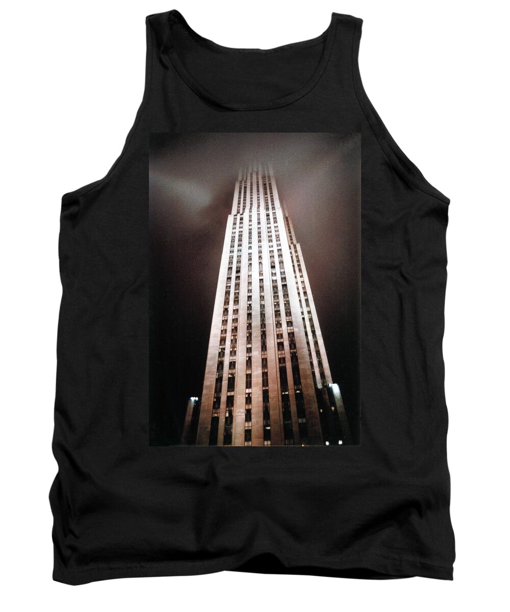 Buildings Tank Top featuring the photograph Vanishing point by Tom Conway