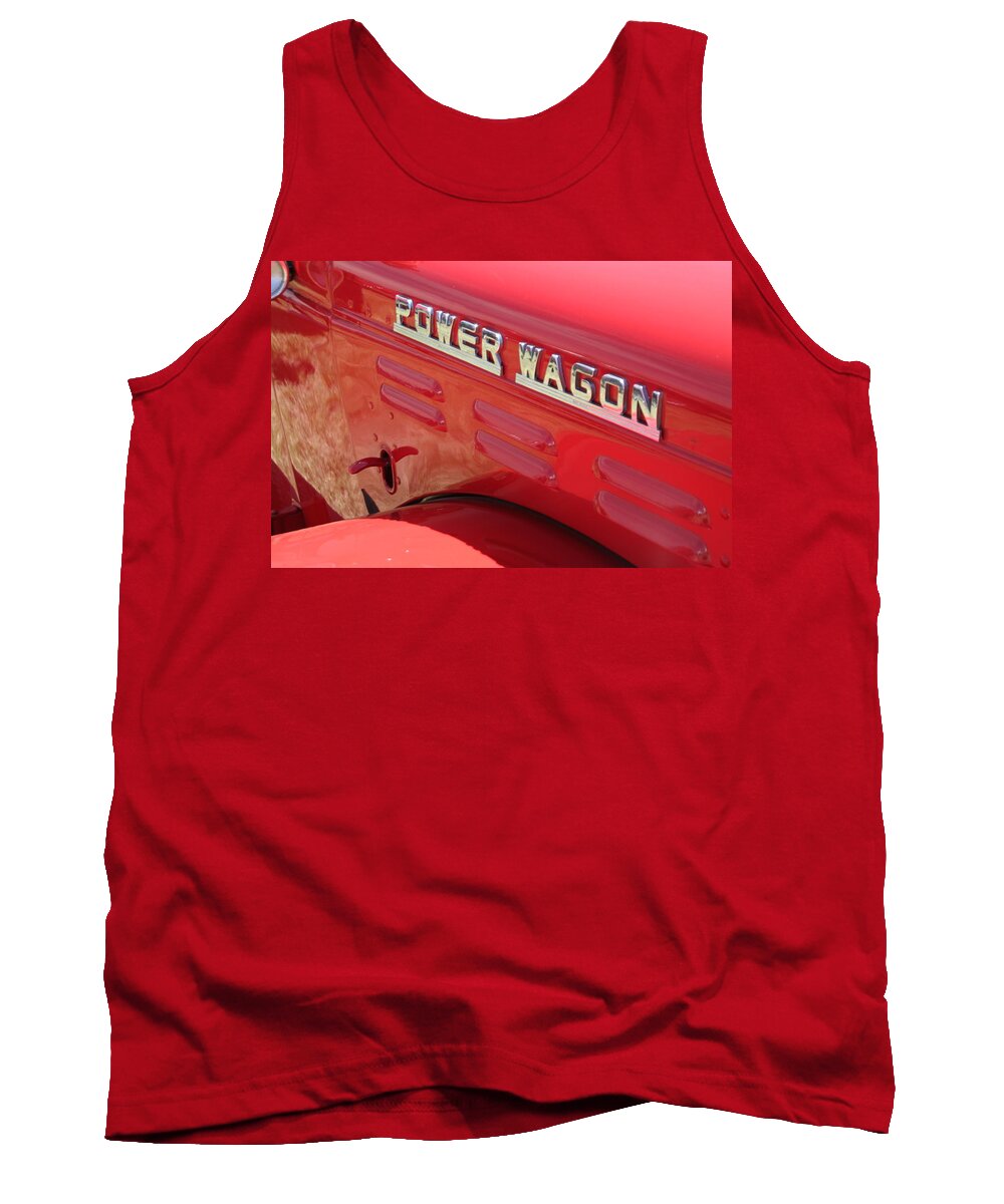 Dodge Tank Top featuring the photograph Power Wagon #2 by David S Reynolds