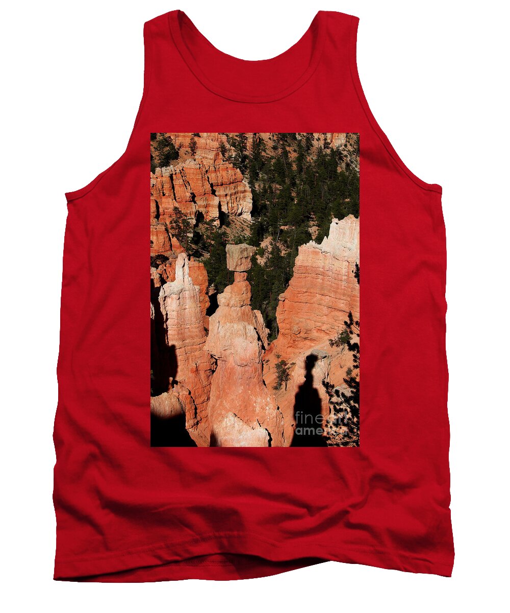 Thors Hammer Tank Top featuring the photograph Thors Shadow #1 by Jemmy Archer