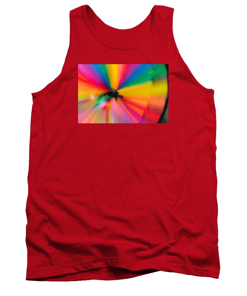 Spinning Tank Top featuring the photograph Whirligig by David Smith