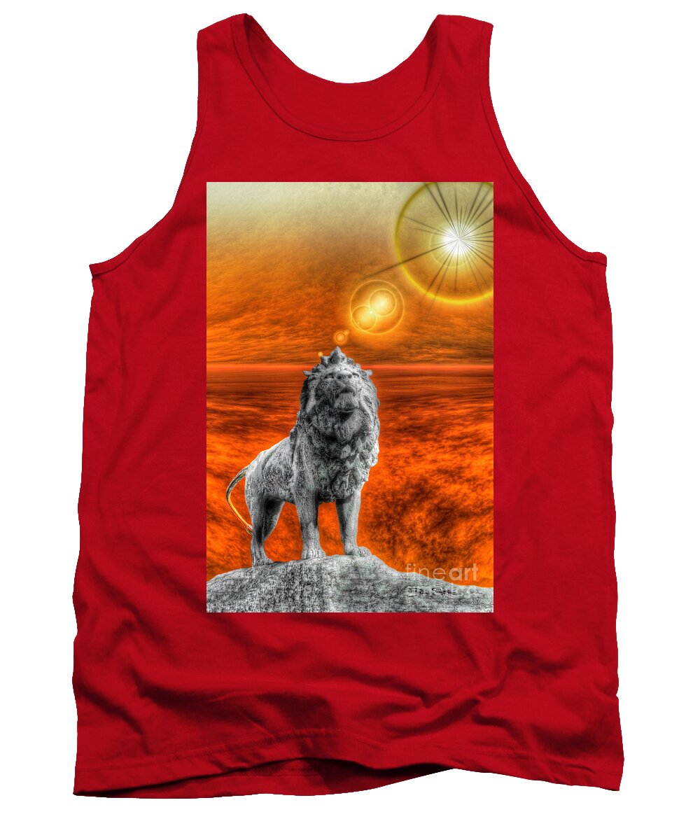 Africa Tank Top featuring the photograph All Things to the King by Dan Stone