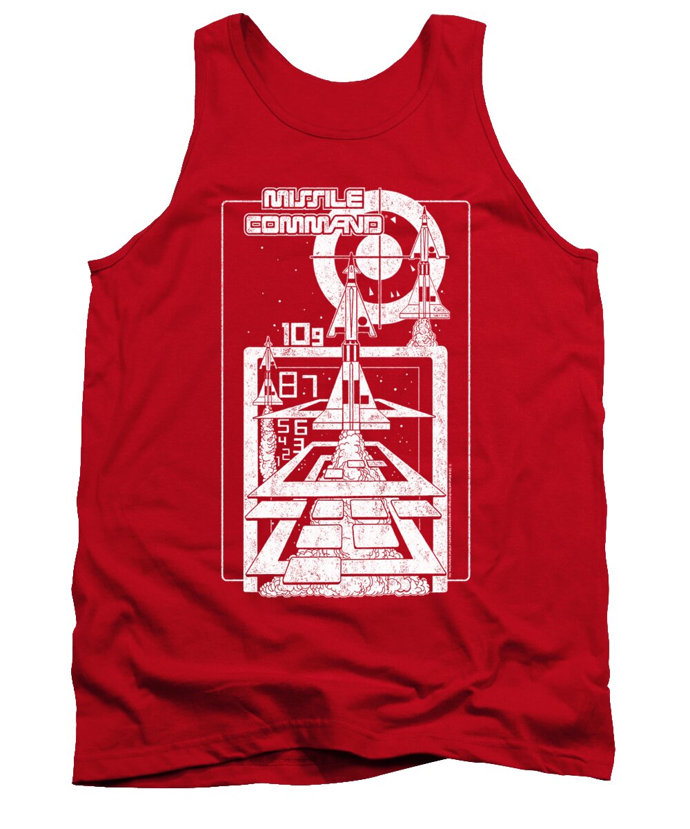  Tank Top featuring the digital art Atari - Lift Off by Brand A