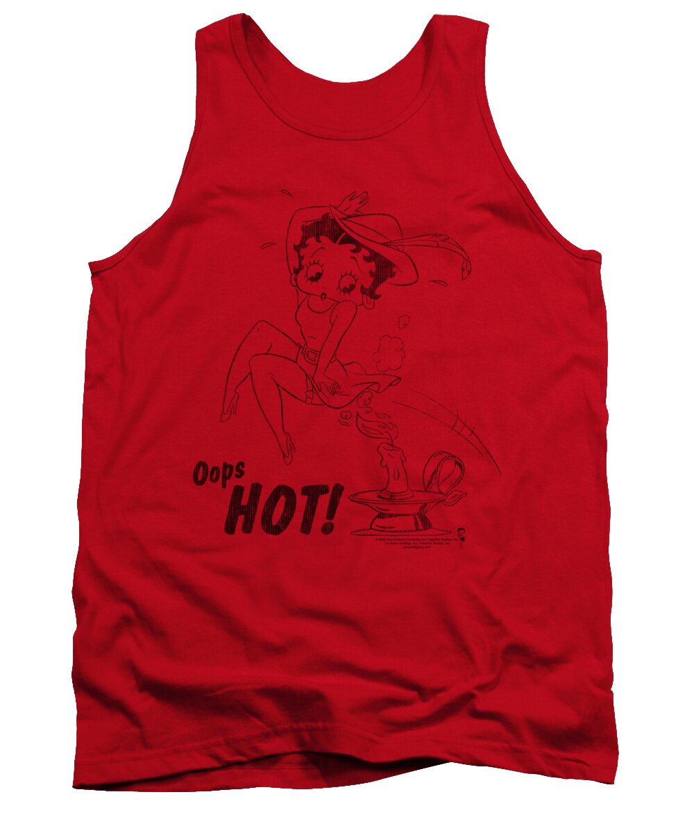 Betty Boop Tank Top featuring the digital art Boop - Nimble Betty by Brand A