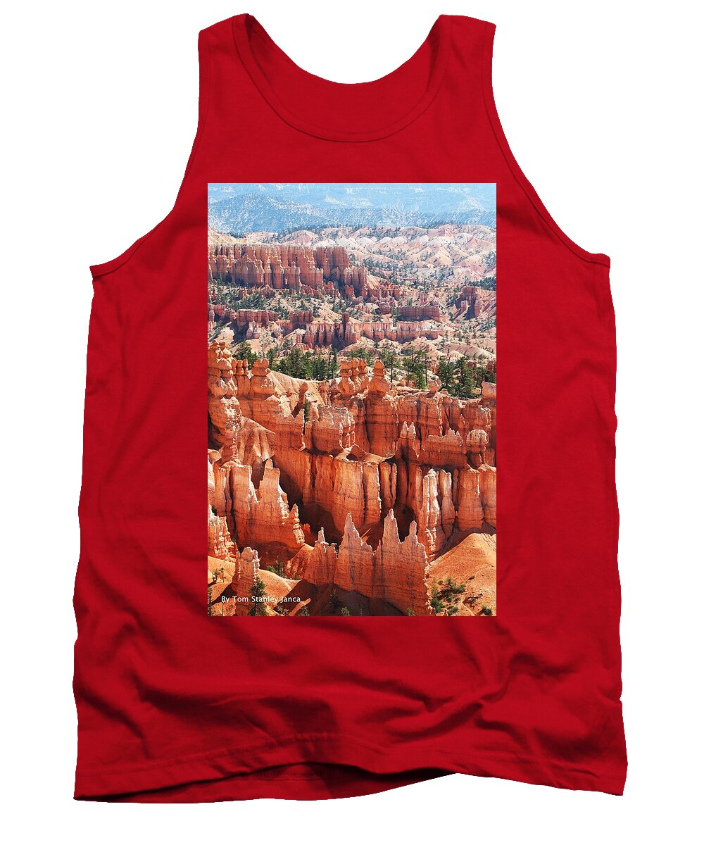 Bryce Canyon Colorful Site Tank Top featuring the photograph Bryce Canyon Colorful Site by Tom Janca