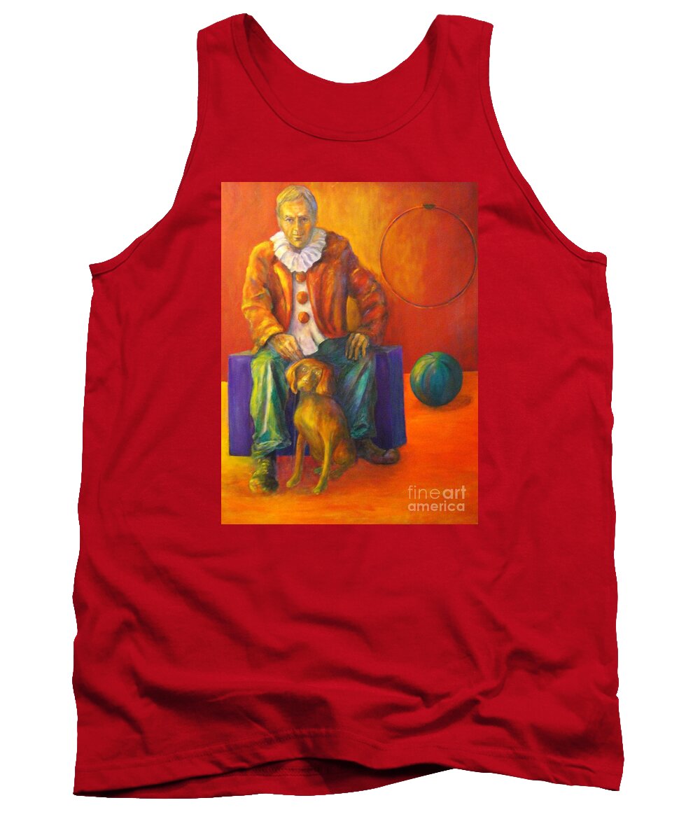 Circus Tank Top featuring the painting Circus by Dagmar Helbig