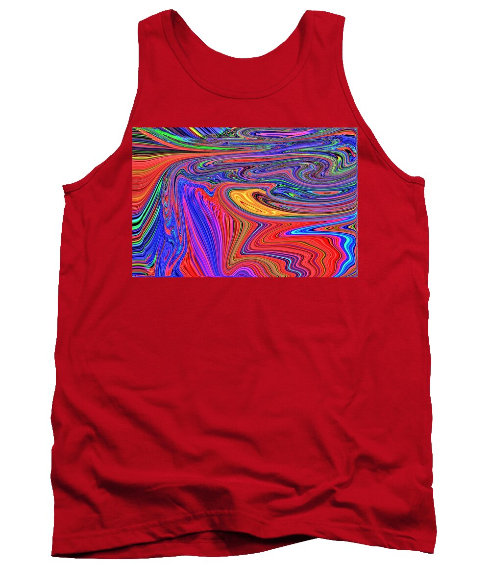 3d Tank Top featuring the photograph Cloister by Nick David