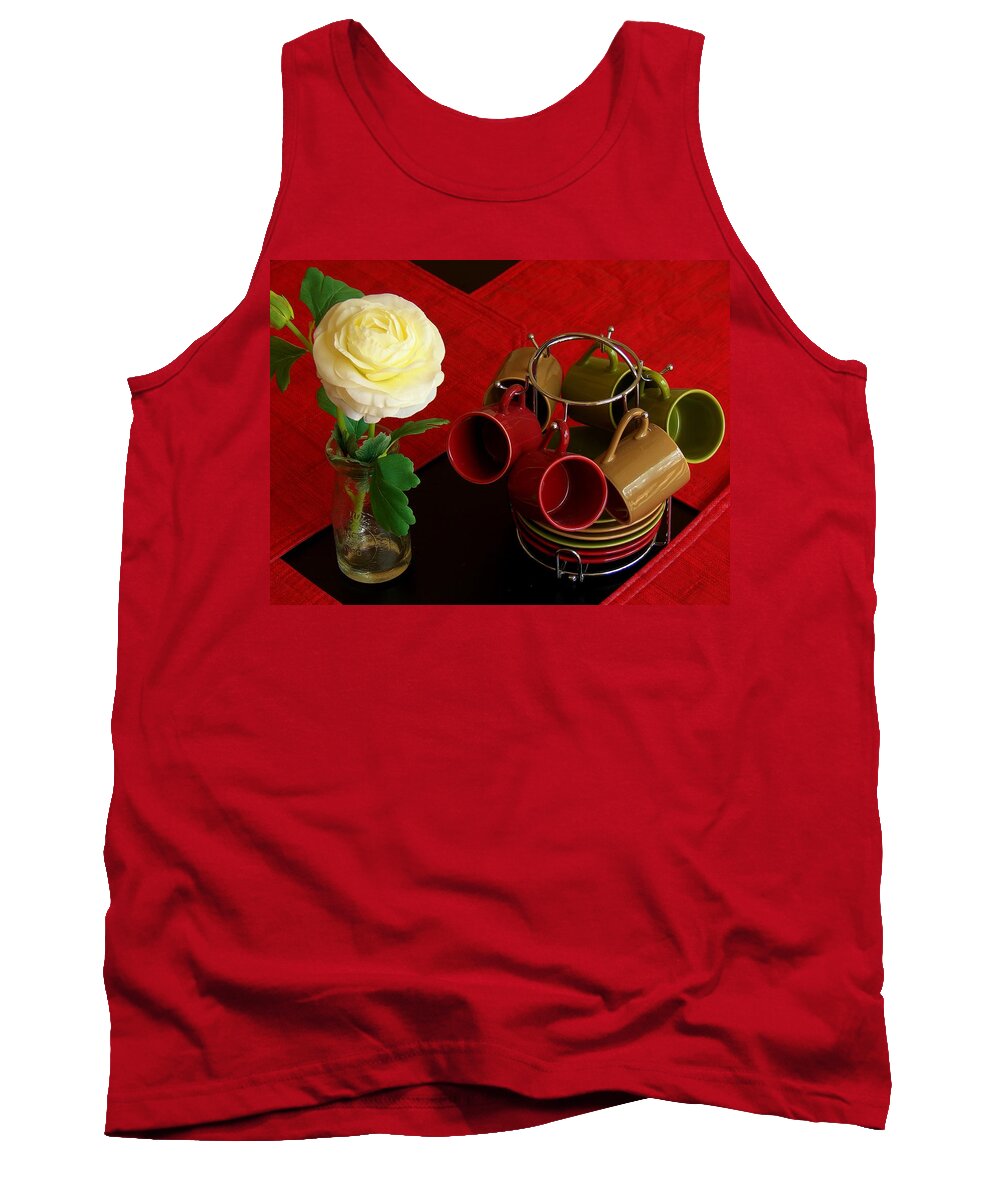 Still Life Tank Top featuring the photograph Comfort Zone by Rodney Lee Williams