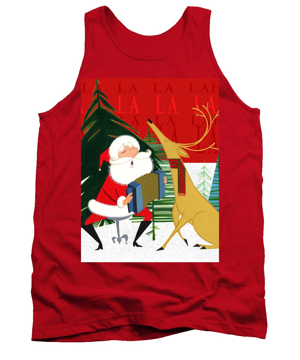 Michael Humphries Tank Top featuring the painting Falalalalah by Michael Humphries