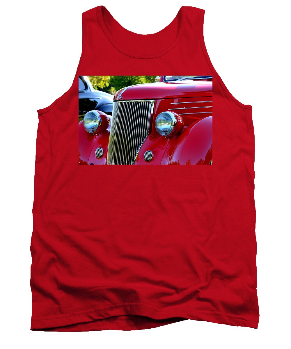 Hotrod Tank Top featuring the photograph Ford Classic by Dean Ferreira