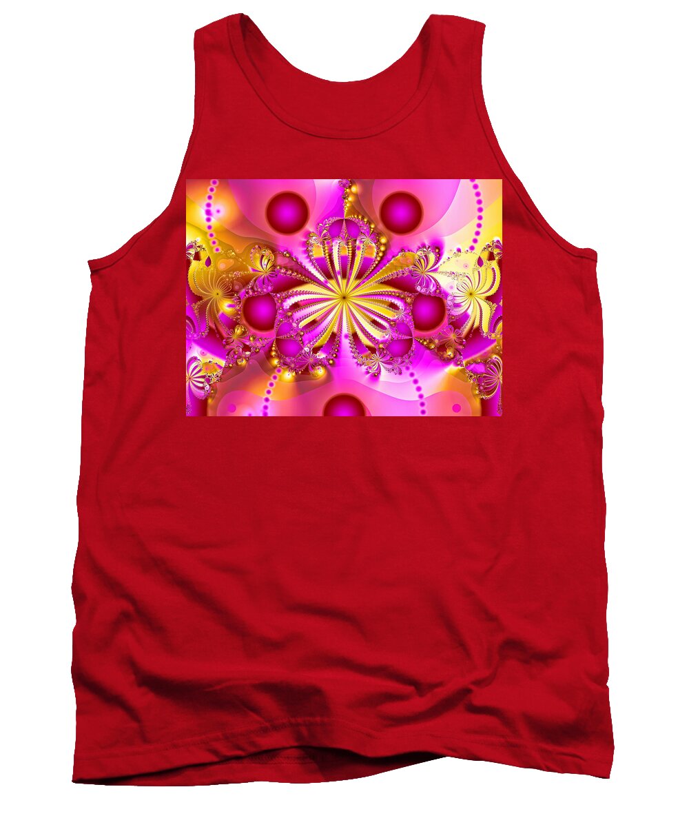 Hot Orchid Tank Top featuring the photograph Hot Orchid by Sylvia Thornton