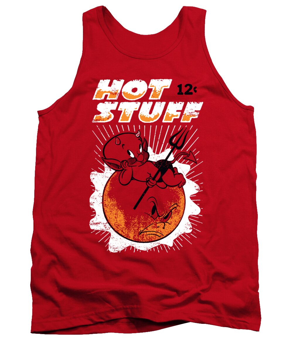  Tank Top featuring the digital art Hot Stuff - On The Sun by Brand A