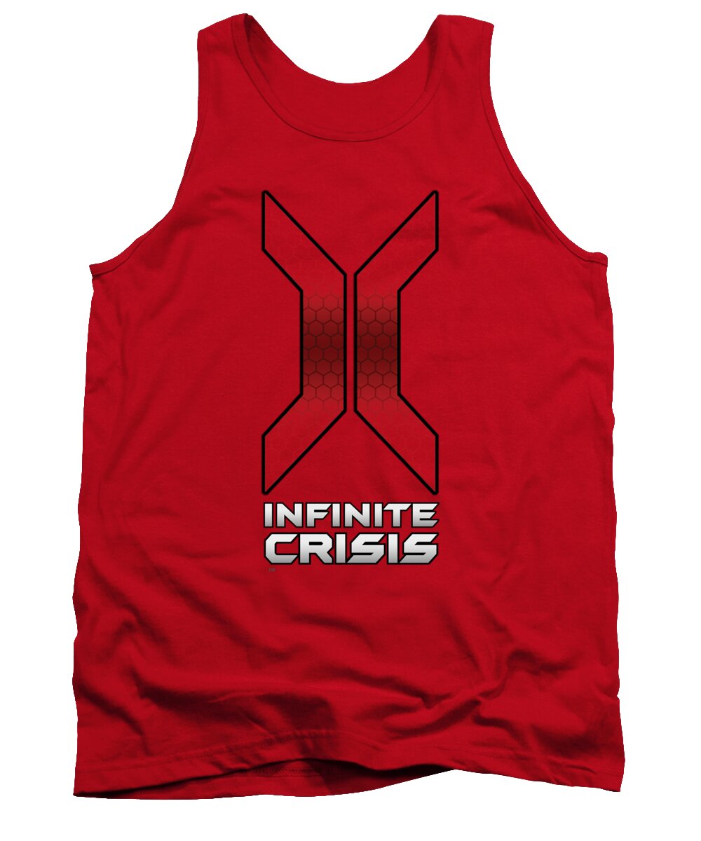  Tank Top featuring the digital art Infinite Crisis - Title by Brand A