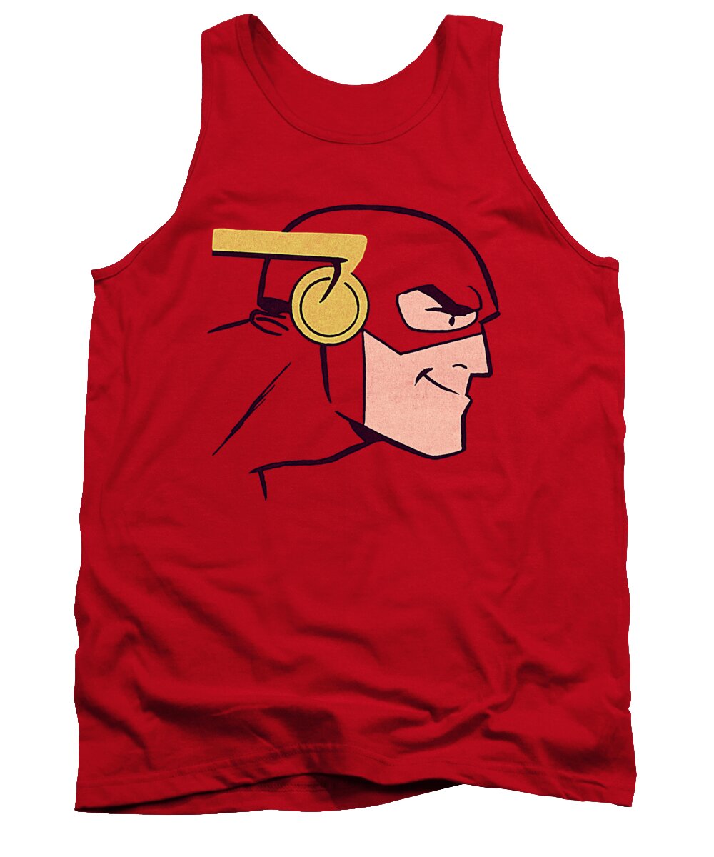 Tank Top featuring the digital art Jla - Cooke Head by Brand A