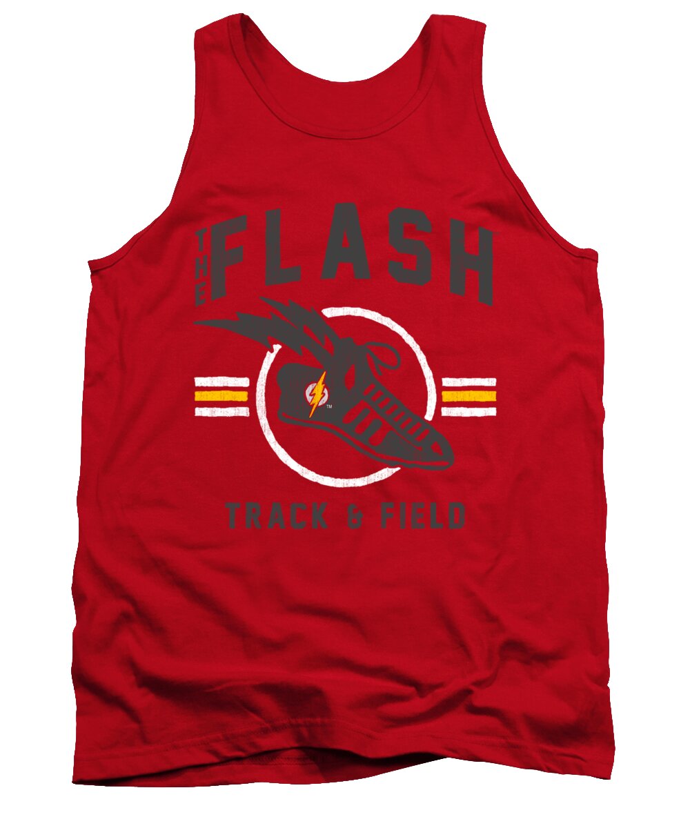  Tank Top featuring the digital art Jla - Track And Field by Brand A