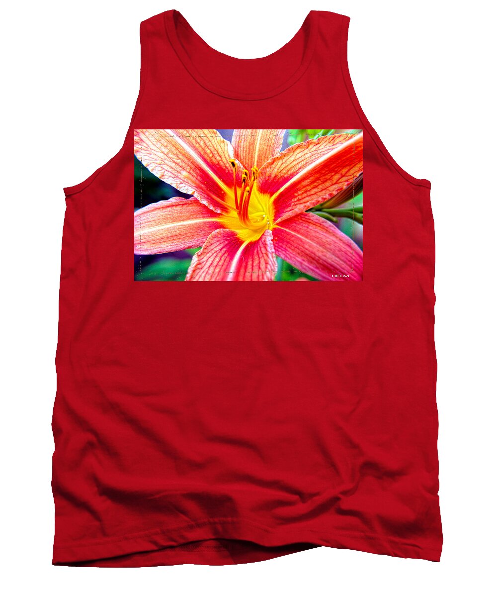 Lily's Photographs Tank Top featuring the photograph Just another Day Lilly by Mayhem Mediums