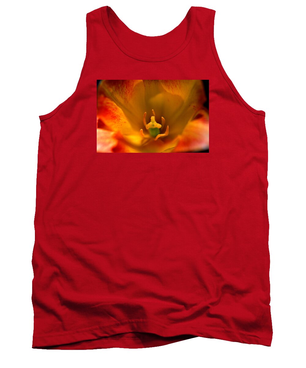 Tulip Still Life Tank Top featuring the photograph Lullaby Of The Heart by Bill Morgenstern