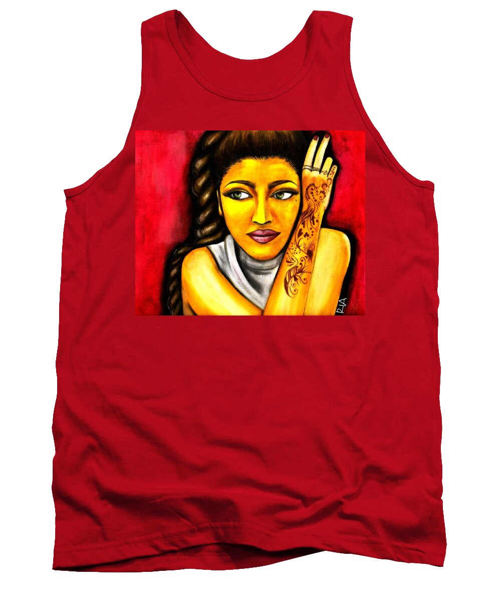 Beautiful Tank Top featuring the photograph Peaceful thoughts by Artist RiA