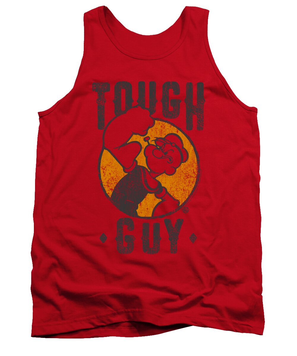  Tank Top featuring the digital art Popeye - Tough Guy by Brand A