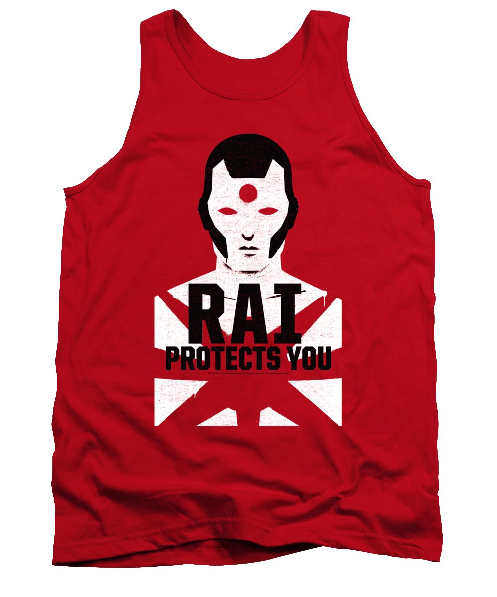  Tank Top featuring the digital art Rai - Protector by Brand A