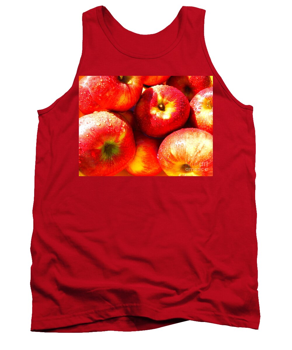 Rich Apple Glow Tank Top featuring the photograph Rich Apple Glow by Paddy Shaffer