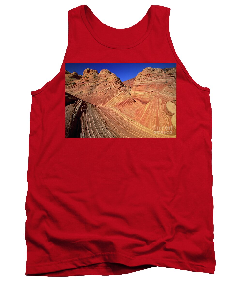 00341138 Tank Top featuring the photograph Sandstone Buttes Colorado Plateau by Yva Momatiuk John Eastcott
