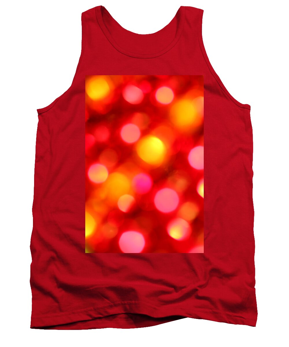 Abstract Tank Top featuring the photograph Some Like It Hot by Dazzle Zazz