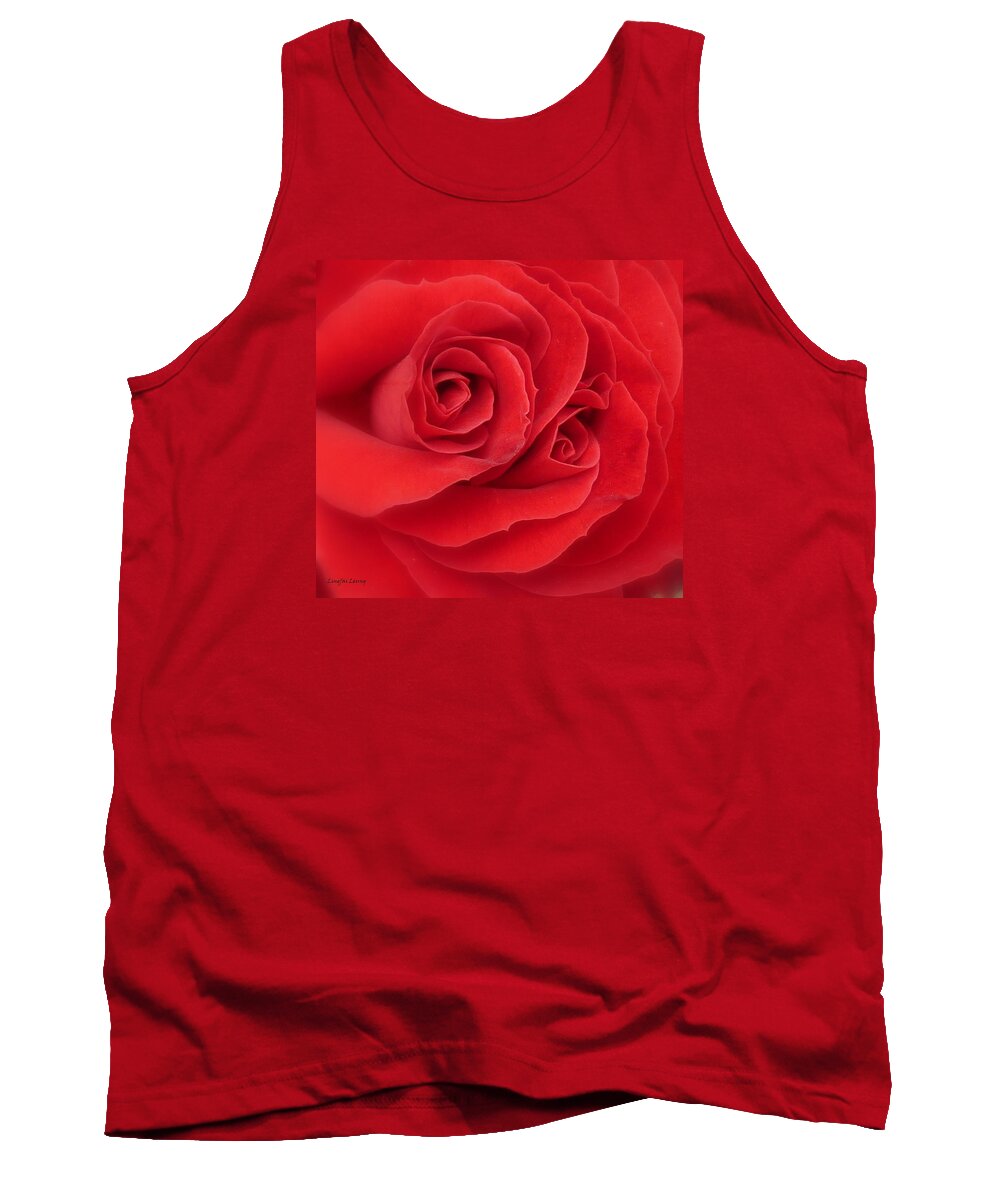 Red Rose Tank Top featuring the photograph Someone Watch Over Me by Lingfai Leung