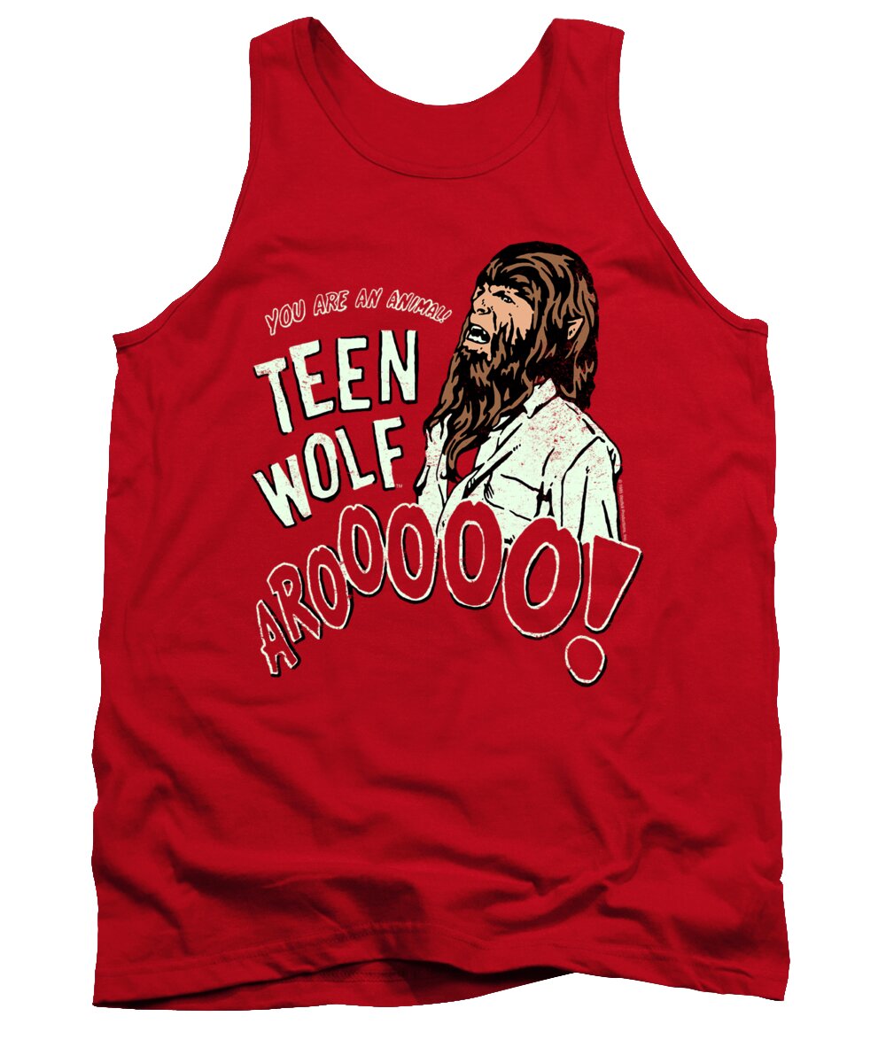  Tank Top featuring the digital art Teen Wolf - Animal by Brand A