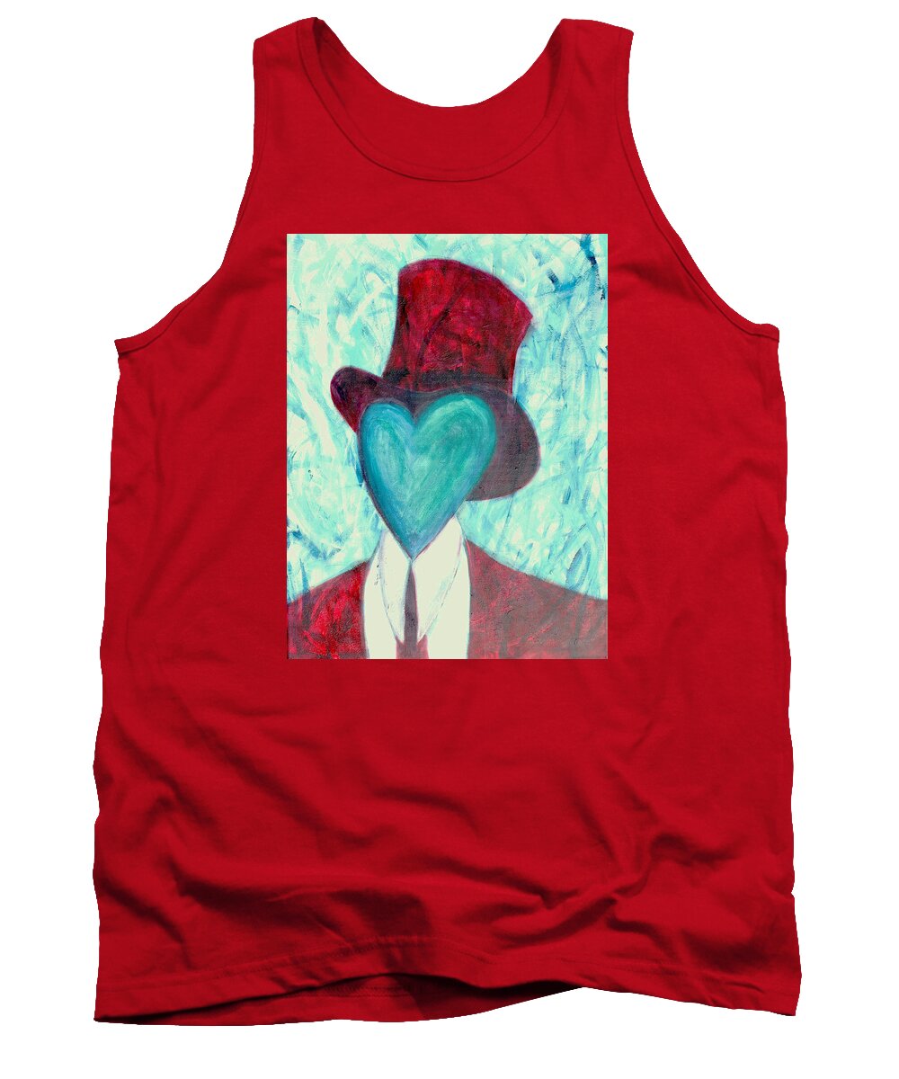 2011 Tank Top featuring the painting The Jaded Gentlemen of the Apocalypse by Will Felix