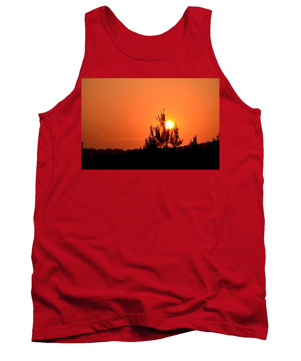 Watching The Sun Rise Tank Top featuring the photograph Watching the Sun Rise by Maria Urso