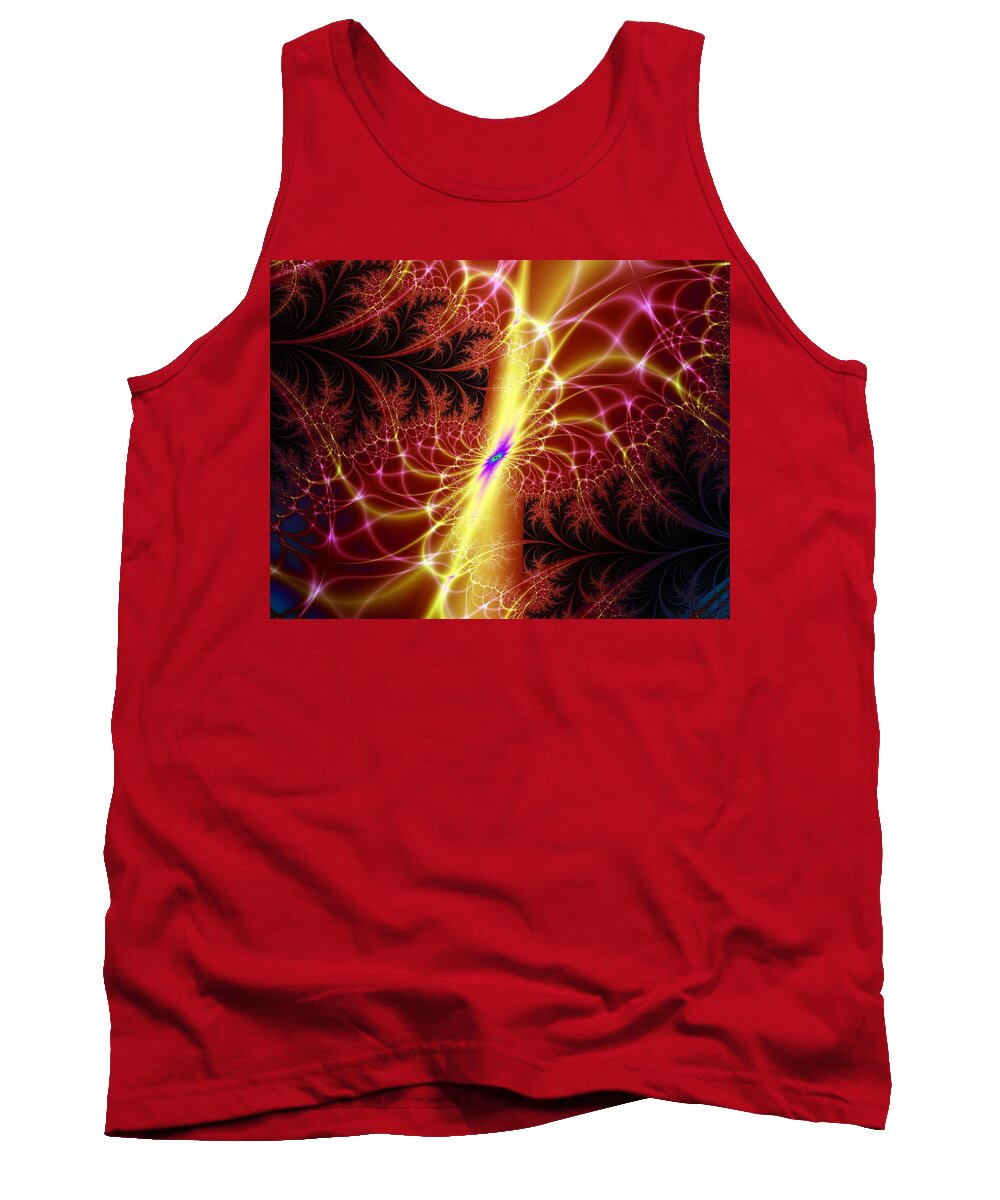 Fate Canvas Prints Tank Top featuring the digital art A Twist of Fate by Ester McGuire
