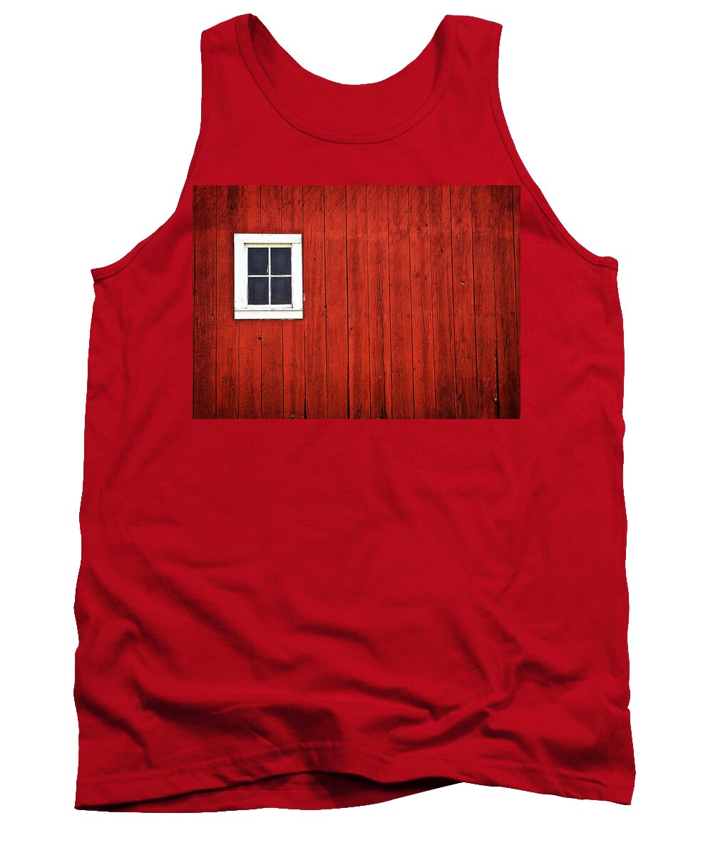 Agriculture Tank Top featuring the photograph Barn Window by Jarrod Erbe