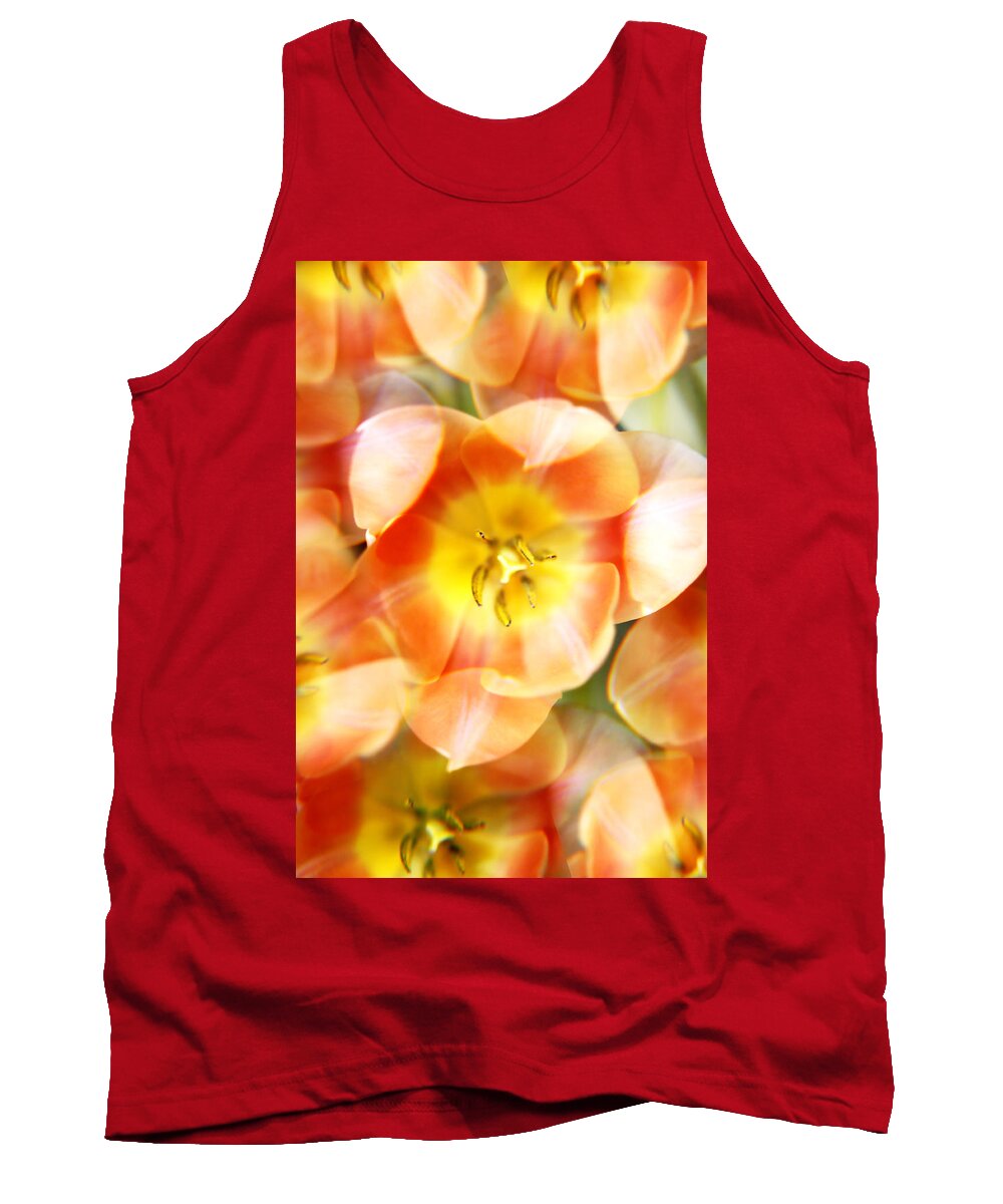 Surreal Tank Top featuring the photograph Dreamy Tulips by Marilyn Hunt