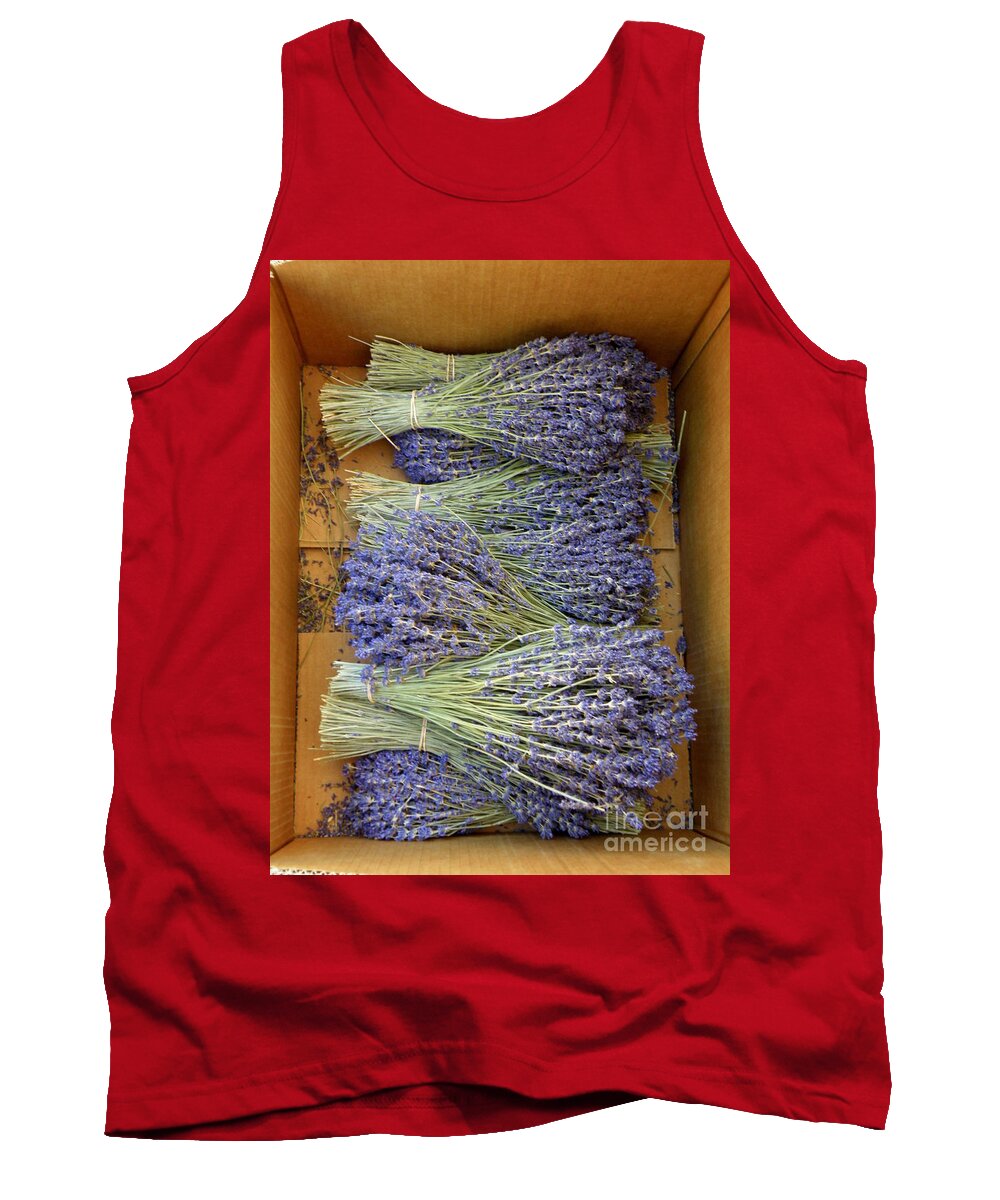 Lavender Tank Top featuring the photograph Lavender Bundles by Lainie Wrightson