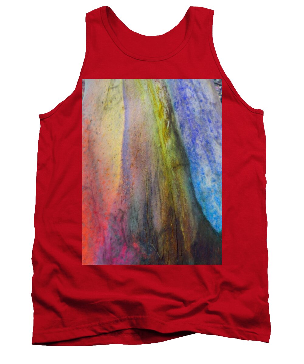 Nature Tank Top featuring the digital art Move On by Richard Laeton