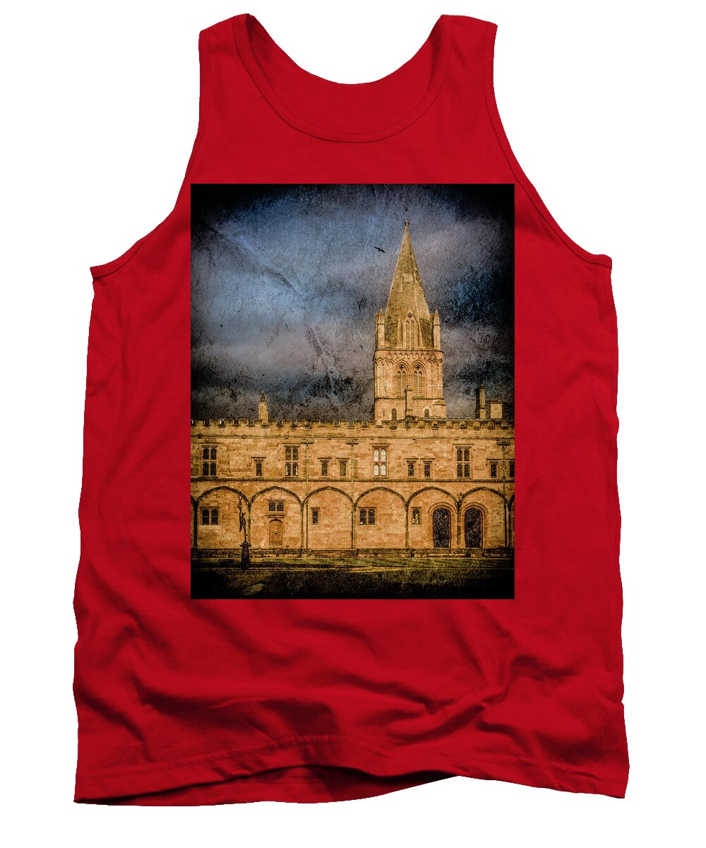 England Tank Top featuring the photograph Oxford, England - Christ Church College by Mark Forte