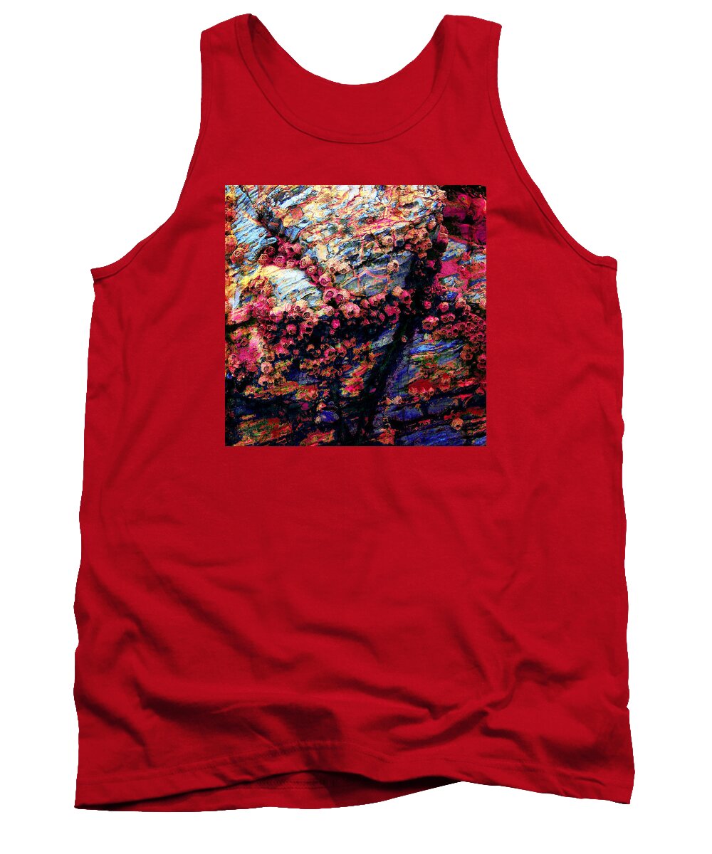 Abstract Tank Top featuring the photograph 109 by Timothy Bulone