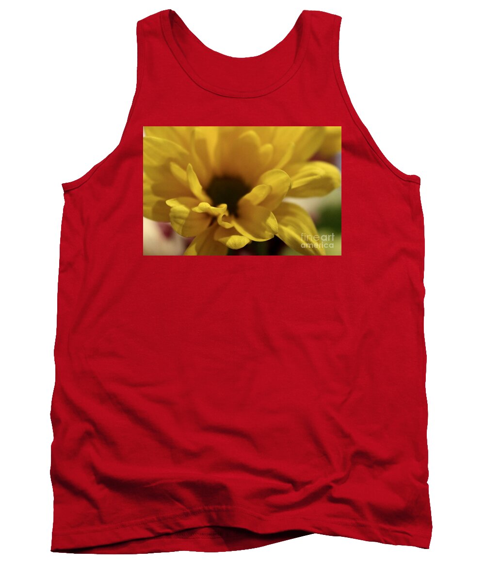 Yellow Tank Top featuring the photograph Flowers by Deena Withycombe