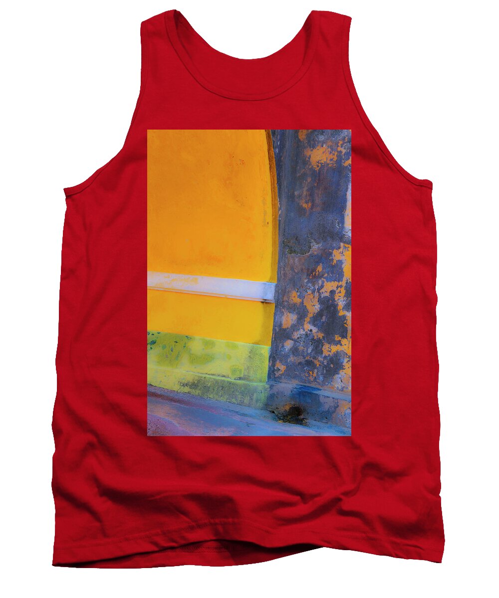 Fort Tank Top featuring the photograph Archway Wall by Stephen Anderson