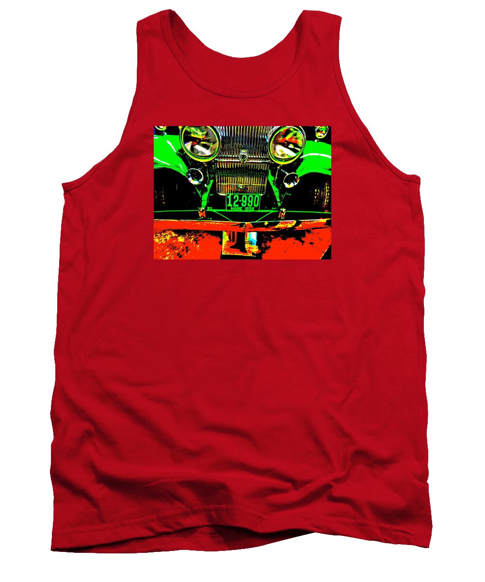 Bahre Car Show Tank Top featuring the photograph Bahre Car Show II 21 by George Ramos