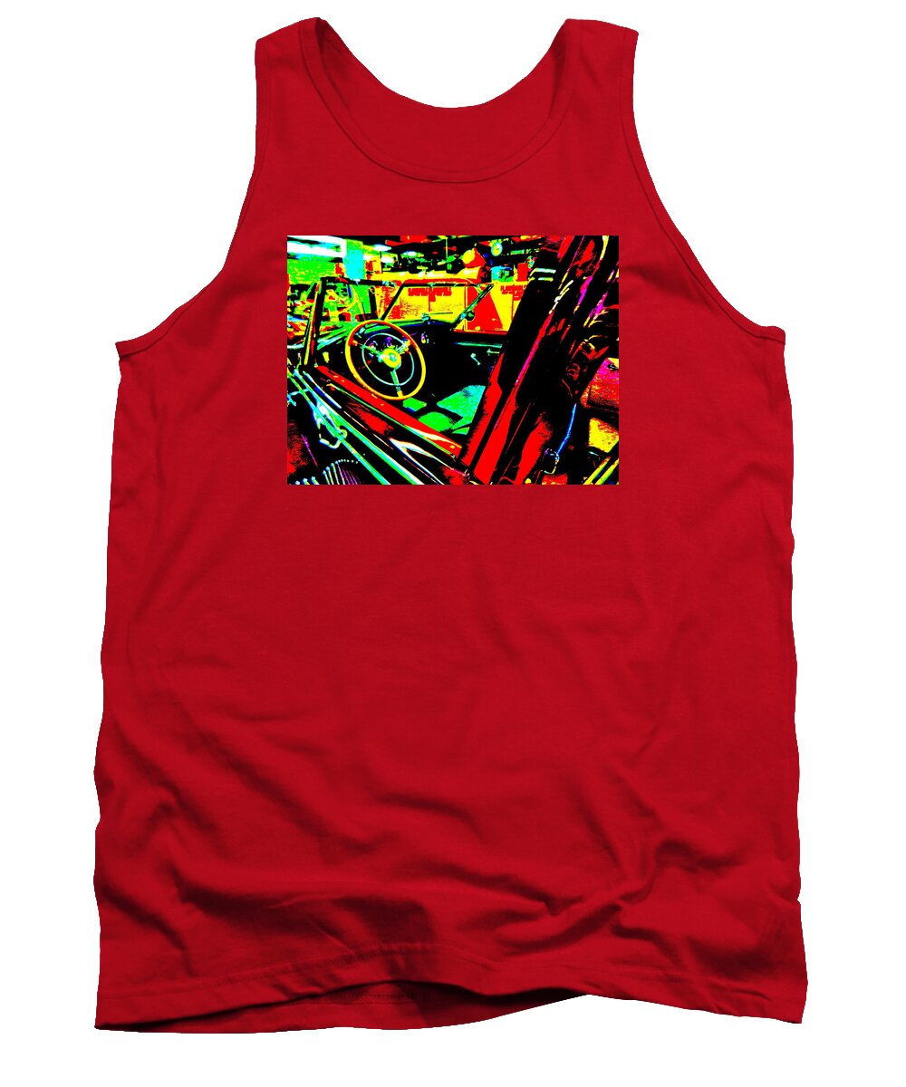 Bahre Car Show Tank Top featuring the photograph Bahre Car Show II 29 by George Ramos