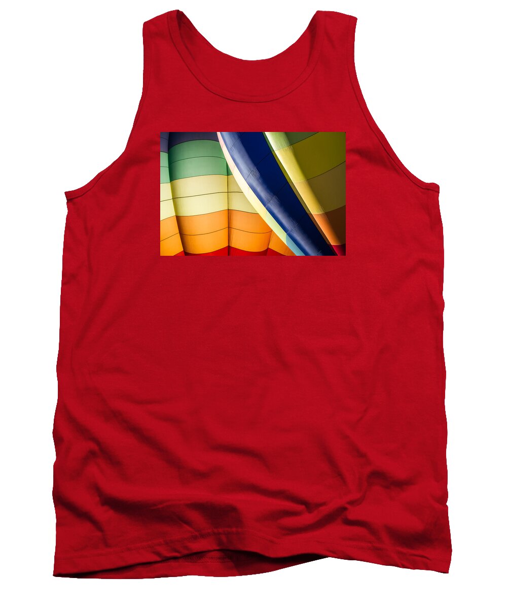 Albuquerque Tank Top featuring the photograph Balloon Colors - Horizontal by Ron Pate