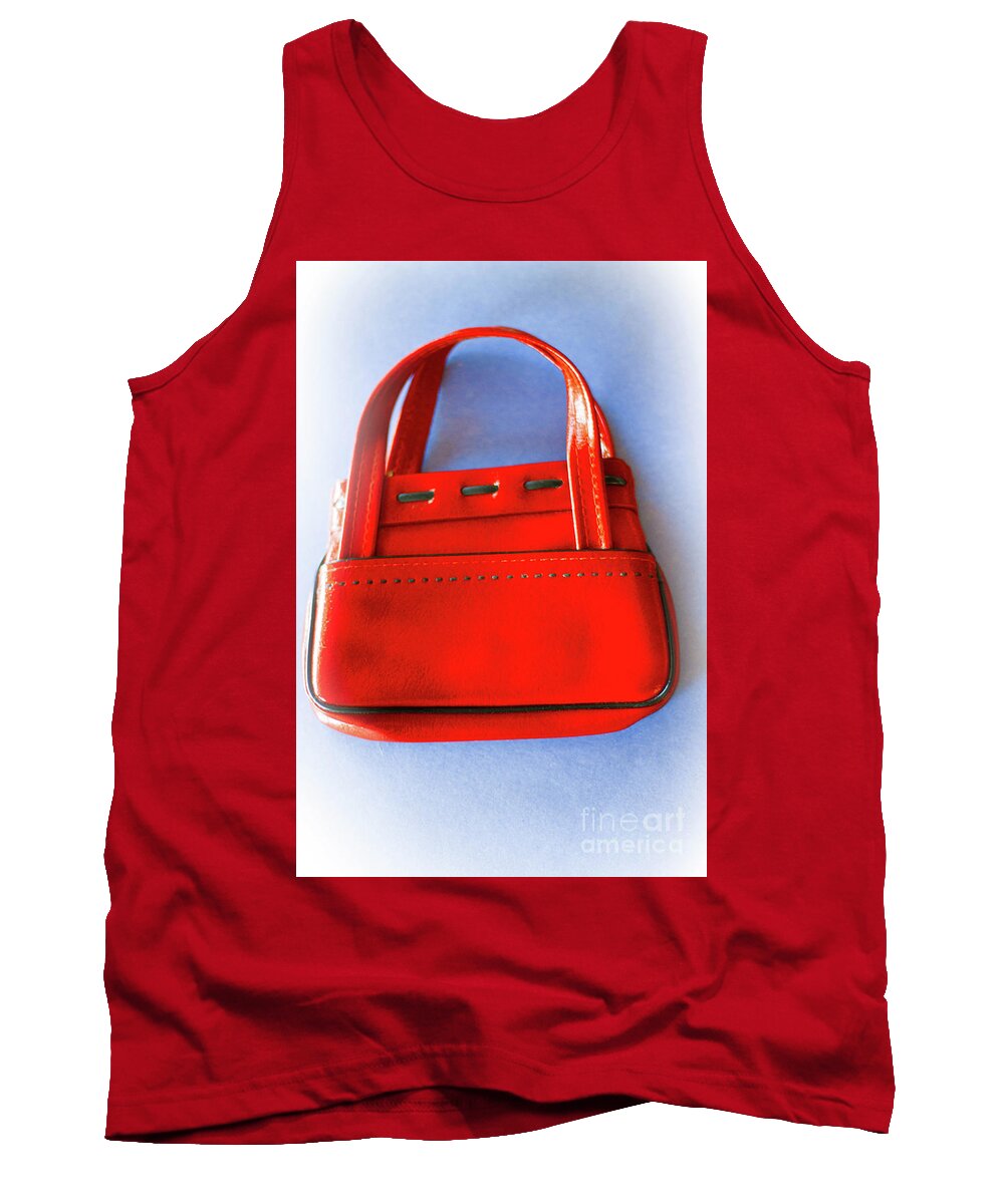 Portrait Tank Top featuring the photograph Childhood Purse by Donna L Munro
