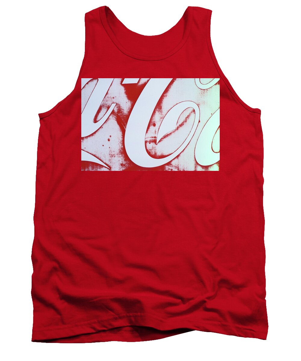  Tank Top featuring the photograph Coke 3 by Laurie Stewart