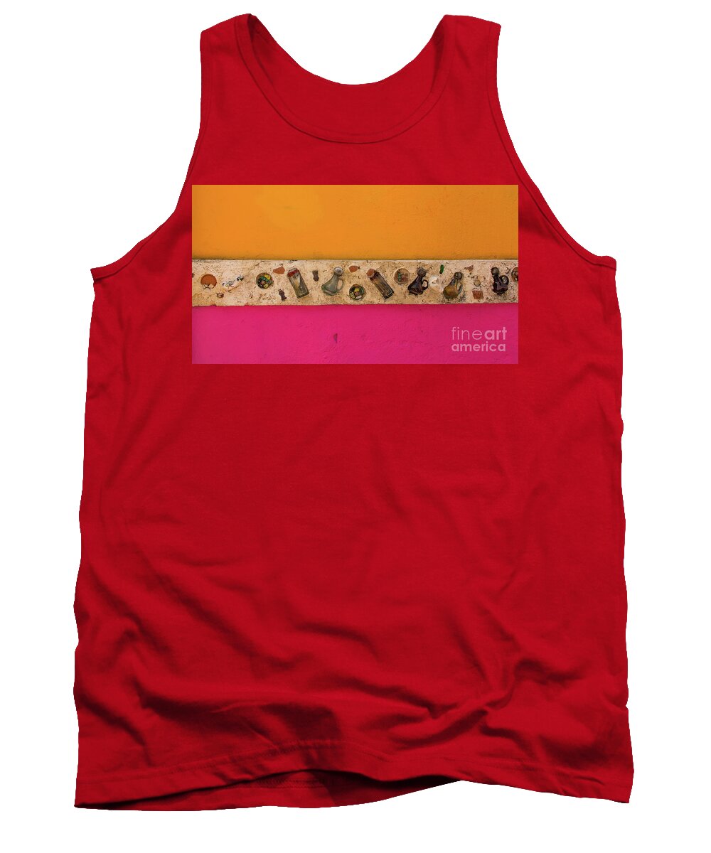 Kaylyn Franks Tank Top featuring the photograph Colorful Mexico Mexican Art by Kaylyn Franks by Kaylyn Franks
