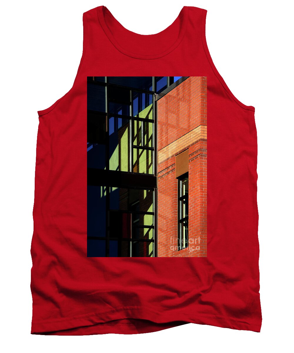 Photograph Tank Top featuring the photograph Element of Reflection by Vicki Pelham