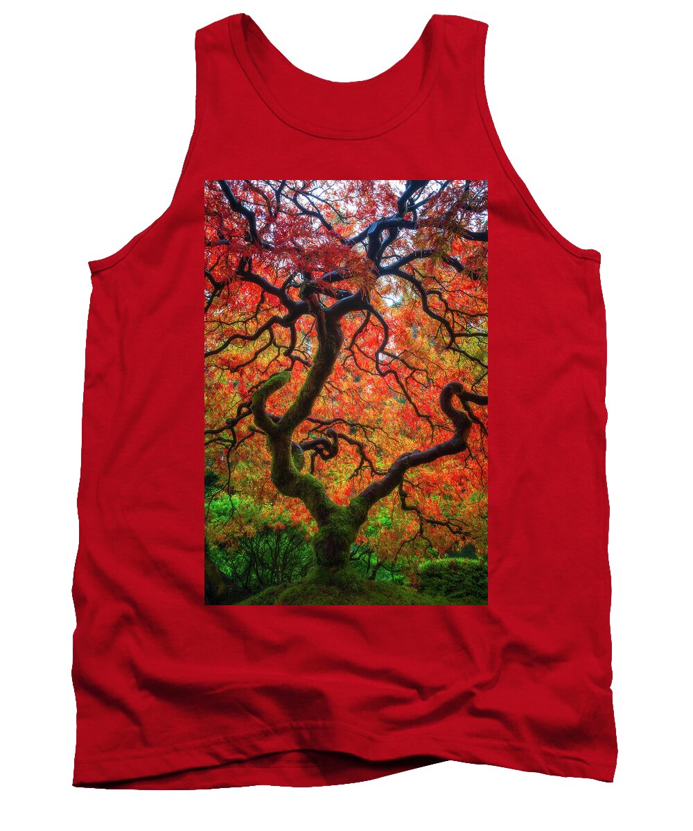Trees Tank Top featuring the photograph Ethereal Tree Alive by Darren White
